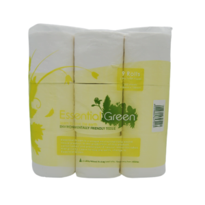 Essential Green 2-ply Toilet Paper 9s